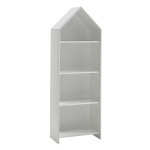 paris prix Étagère Bibliothèque 4 Niveaux "Casami" 171cm Blanc