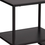Paris Prix Étagère Bibliothèque 4 Niveaux "Gota" 100cm Noir