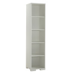 paris prix Étagère Bibliothèque 5 Niveaux "London" 195cm Blanc