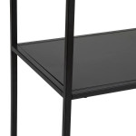 Paris Prix Étagère Bibliothèque 6 Niveaux "Gota" 180cm Noir