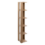 Paris Prix Étagère D'Angle 5 Niveaux "Novia" 179cm Naturel