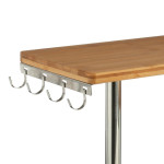 Paris Prix Etagère D'Angle Cuisine "Bambou" 43cm Naturel