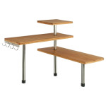 paris prix Etagère d'Angle Cuisine "Bambou" 43cm Naturel