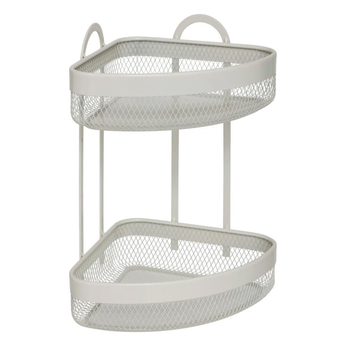Paris Prix Étagère D'Angle De Cuisine 2 Niveaux "Mayaj" 33cm Beige