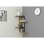 Paris Prix Étagère D'Angle Design "Markem" 77cm Beige