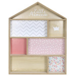 paris prix Étagère Déco pour Enfant "Maison" 50cm Rose