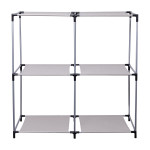 paris prix Étagère Design 4 Casiers "Mondo" 70cm Gris