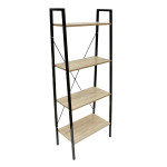 paris prix Étagère Design 4 Niveaux "Funat" 148cm Naturel