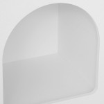 Paris Prix Étagère Design 6 Niches "Soleya" 110cm Blanc