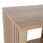 Paris Prix Étagère Modulable 3 Cases "Klaus" 99cm Marron