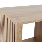 Paris Prix Étagère Modulable 4 Cases "Klaus" 69cm Marron