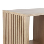 Paris Prix Étagère Modulable 9 Cases "Klaus" 102cm Marron