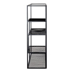 Paris Prix Étagère Murale 3 Niveaux "Inaya" 60cm Noir