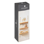 Paris Prix Étagère Murale 3 Niveaux "Lour" 104cm Beige