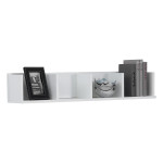 paris prix Étagère Murale 4 Compartiments "Nel" 92cm Blanc