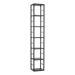 paris prix Étagère Murale 6 Niveaux "Switch I" 176cm Noir