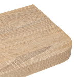 Paris Prix Étagère Murale Arrondie "Fixy" 60cm Naturel