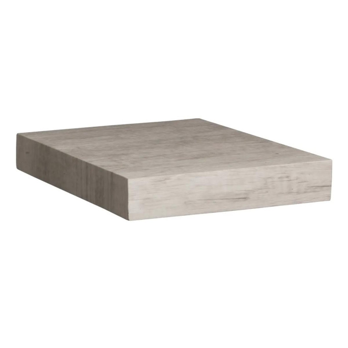 Paris Prix Étagère Murale Carré "Fixy" 24cm Chêne Gris