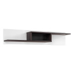 paris prix Étagère Murale "Cross" 150cm Naturel & Blanc