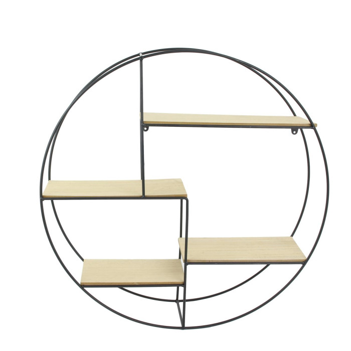 Paris Prix Étagère Murale Design "4 Niveaux" 50cm Naturel