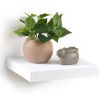 paris prix Étagère Murale Design "Flottante" 25cm Blanc