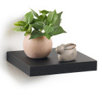 paris prix Étagère Murale Design "Flottante" 25cm Noir