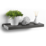 paris prix Étagère Murale Design "Flottante" 50cm Anthracite