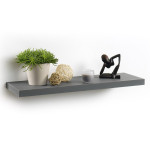 paris prix Étagère Murale Design "Flottante" 75cm Anthracite