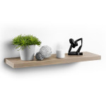 paris prix Étagère Murale Design "Flottante" 75cm Chêne