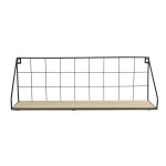 paris prix Étagère Murale Design "Hulka" 45cm Naturel & Noir