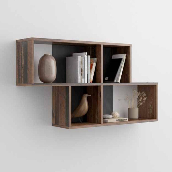 Paris Prix Étagère Murale Design "Orian" 100cm Naturel