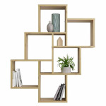 paris prix Étagère Murale Design "Riolo" 94cm Chêne Clair