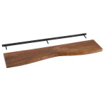 Paris Prix Étagère Murale En Bois "Gérard" 115cm Marron