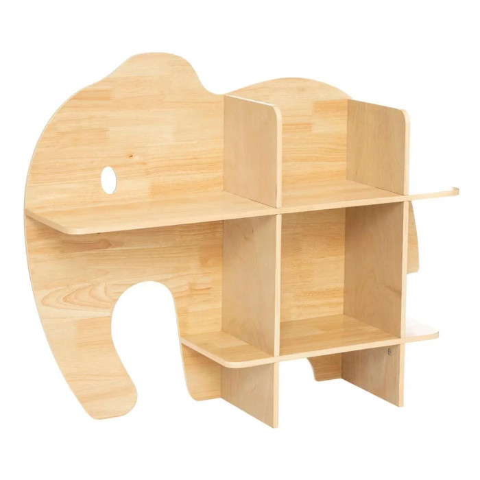 Paris Prix Étagère Murale Enfant "Éléphant" 98cm Beige