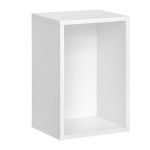 Paris Prix Étagère Murale & Tiroir Design "Easy" 100cm Blanc