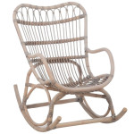 paris prix Fauteuil à Bascule en Rotin "Washi" 110cm Gris