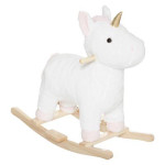 paris prix Fauteuil à Bascule Enfant "Licorne" 64cm Blanc