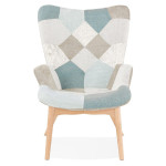 Paris Prix Fauteuil à Oreilles Patchwork "Nil" 93cm Multicolore