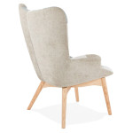 Paris Prix Fauteuil à Oreilles Patchwork "Nil" 93cm Multicolore