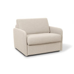 Paris Prix Fauteuil Convertible "Couchage" 102cm Beige