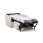 Paris Prix Fauteuil Convertible "Couchage" 102cm Beige