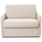 paris prix Fauteuil Convertible "Couchage" 102cm Beige