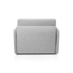 Paris Prix Fauteuil Convertible "Couchage" 102cm Gris Clair