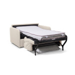 Paris Prix Fauteuil Convertible "Couchage" 132cm Beige