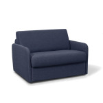 Paris Prix Fauteuil Convertible "Couchage" 132cm Bleu Foncé