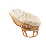 Paris Prix Fauteuil & Coussin En Rotin "Roni" 179cm Naturel