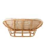 Paris Prix Fauteuil & Coussin En Rotin "Roni" 179cm Naturel