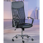 Paris Prix Fauteuil De Bureau à Roulettes "Work" 121cm Noir