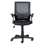 Paris Prix Fauteuil De Bureau Design "Jilan" 100cm Noir