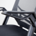Paris Prix Fauteuil De Bureau Design "Jilan" 100cm Noir